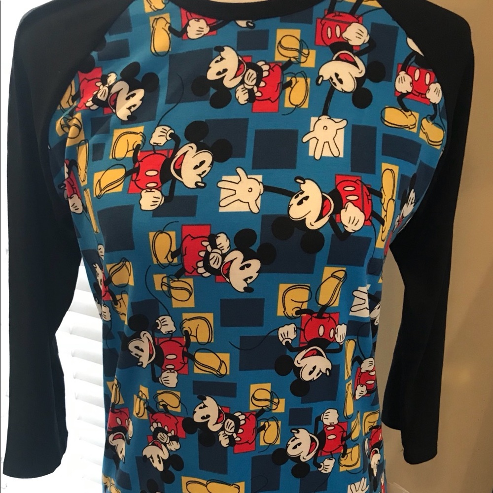 LulaRoe Disney Mickey Randy Top S